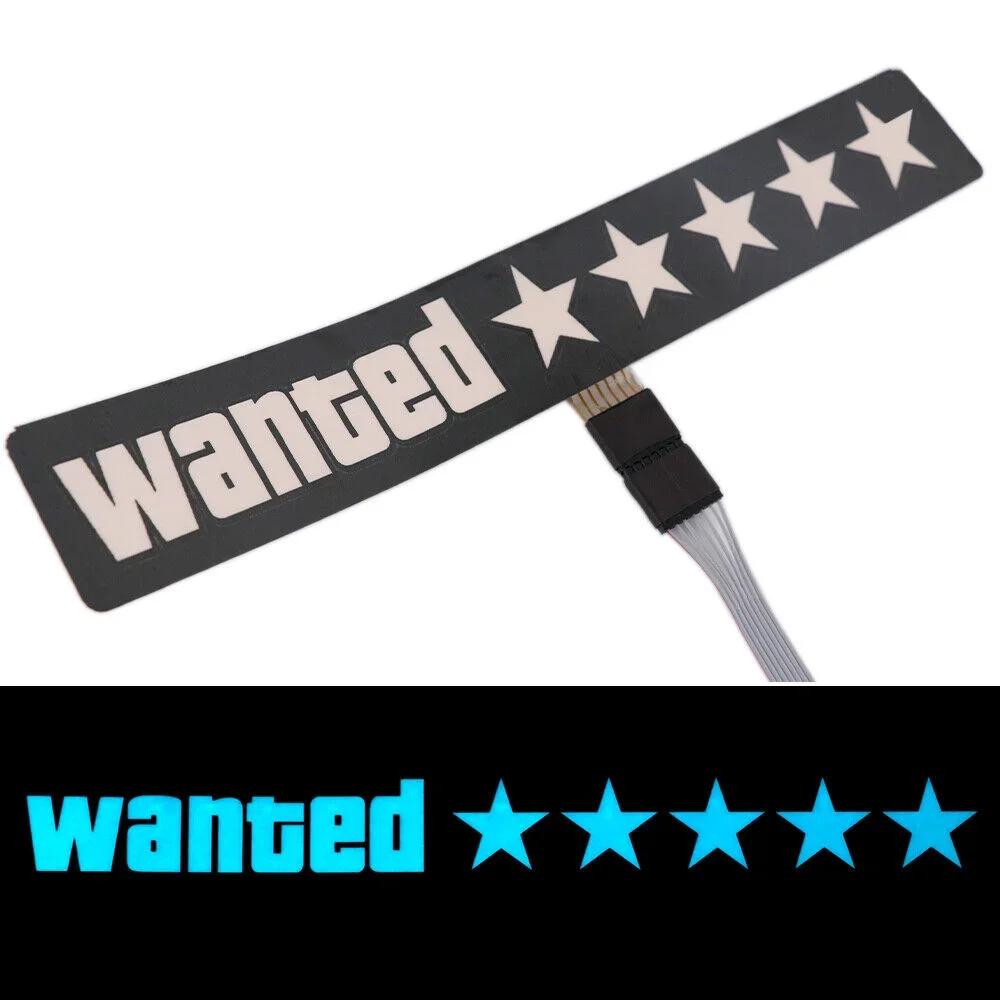 JDM ۷ο г  Ŀ , Ķ LED  ƼĿ, ̴ ߱ ڵ ƼĿ, 27x5cm, 5 